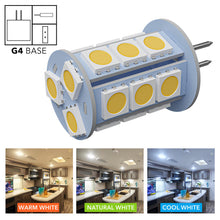  Leisure LED G4 LED Bulbs JC Bi-Pin base 18 LED Light Bulbs 2W AC/DC 12V 20W-30W T3 Halogen Bulb Replacement RV Camper Trailer Motorhome 5th Wheel and Marine Boat 