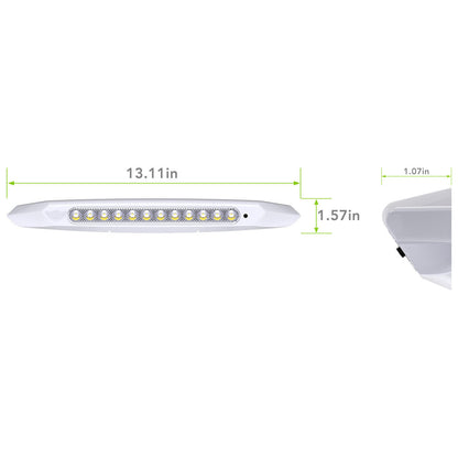 Leisure LED LED RV Exterior 13 Awning Porch Light with On/Off Switch 12 Volt