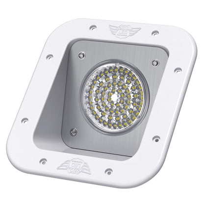 Leisure LED LED RV Exterior Porch Utility 12v 1100 Lumen Warrior Flood Lighting Fixture