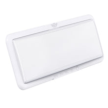 Leisure LED LED RV LED Ceiling Interior Light Fixture 950 Lumen with Touch Dimmer Switch 12V 14 x 5.5 Natural White 4000-4500K With White Trim