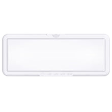 Leisure LED LED RV LED Ceiling Interior Light Fixture 950 Lumen with Touch Dimmer Switch 12V 14 x 5.5 Natural White 4000-4500K With White Trim