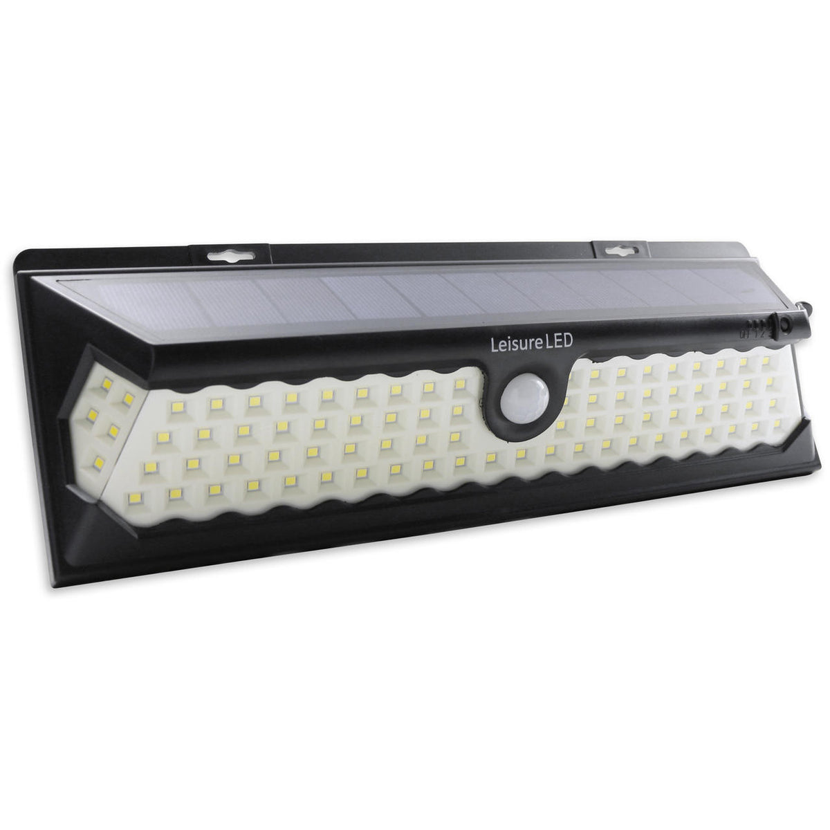 Leisure LED LED Wall Solar Light Outdoor 86 Security Lighting Nightlight with Motion Sensor Detector