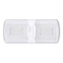 Leisure LED RV LED Ceiling Double Dome Interior Light Fixture Touch to Dim switch Multi Warm, Natural, And Cool White 60-2835SMD