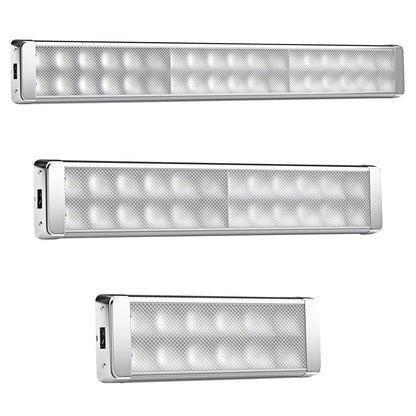 Leisure LED RV LED Chrome Ceiling Light Fixture with ON/Off Switch 4500K Natural White 12V/24V DC high Lumen LED Interior Light Fixture/Van Cargo Area Light for RV and Utility