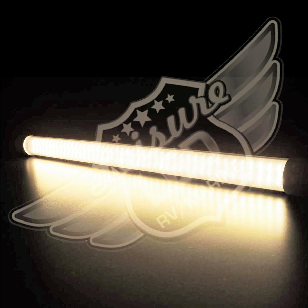 Leisure LED RV LED Light Bulb LED T8 18 Florescent Tube Replacement, 600 Lumen Warm White 3500K