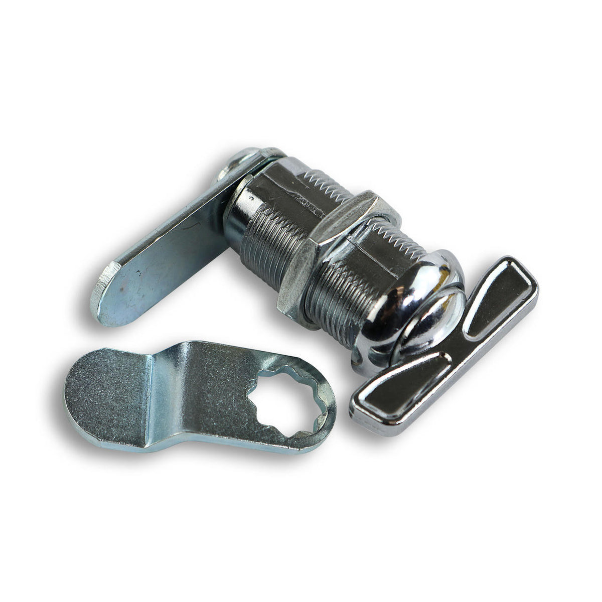 Leisure Lock Leisure Coachworks 1 1/8 Thumb Turn Camlock with Straight and Offset Cam Latch 1 1/8