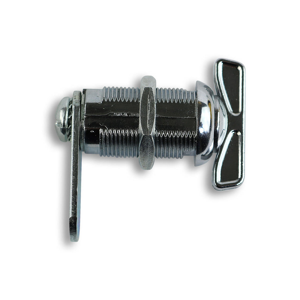 Leisure Lock Leisure Coachworks 1 1/8 Thumb Turn Camlock with Straight and Offset Cam Latch 1 1/8