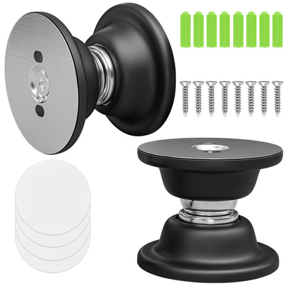  Leisure Locks RV Magnetic Door Catch and Holder Kit for RV Baggage Storage Door Campers Trailers and Motor Homes (Black) 
