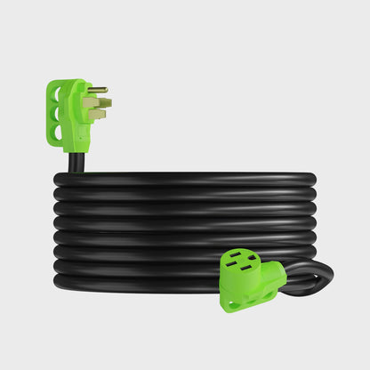 Leisure Cords 50AMP RV Extension Cord Standard 30 Foot (Yellow)