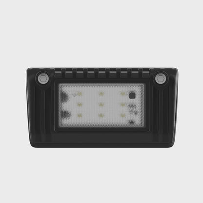 Leisure LED 12V RV Exterior LED Utility Porch Light Cool White 720 Lumen Aluminum Housing 5 Inch (White)