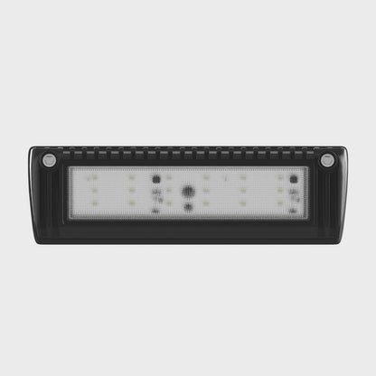 Leisure LED 12V RV Exterior LED Utility Porch Light Cool White 1450 Lumen Aluminum Housing 9 Inch (White)
