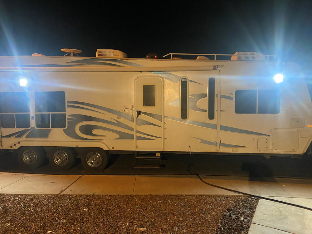 You get one housing and bulb for the price.