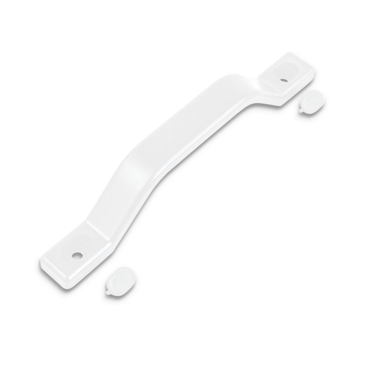 Leisure Coachworks RV Exterior Grab Handle for Entry Door Assist Bar 9.5 Inch (White)